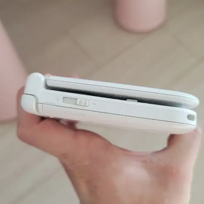 3DS XL 화이트 정발 플레이용 힌지하자