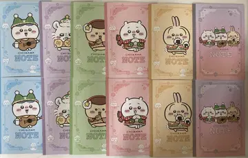 [6권 컴프 x2 세트]치이카와 (먼작귀) 세븐일레븐 노트