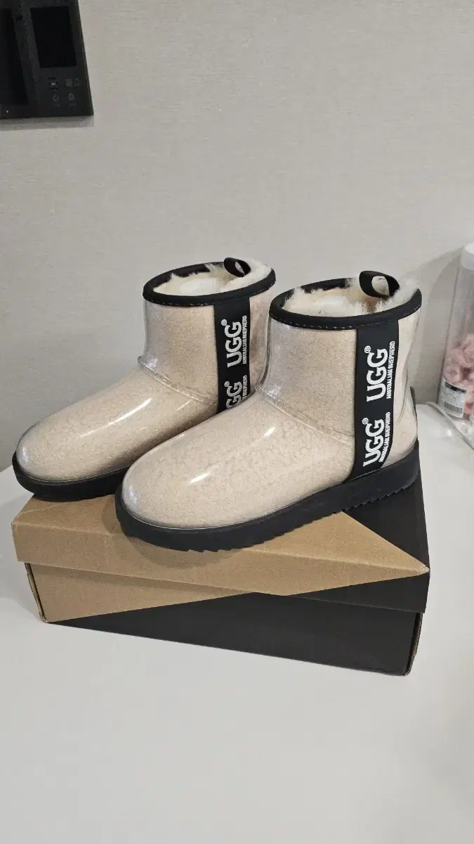 호주어그 클리어UGG 37(230-235) 크림