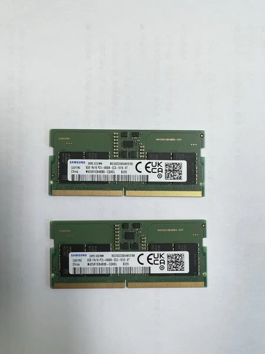 삼성전자 노트북 램 DDR5 SODIMM PC5 8GB x 2