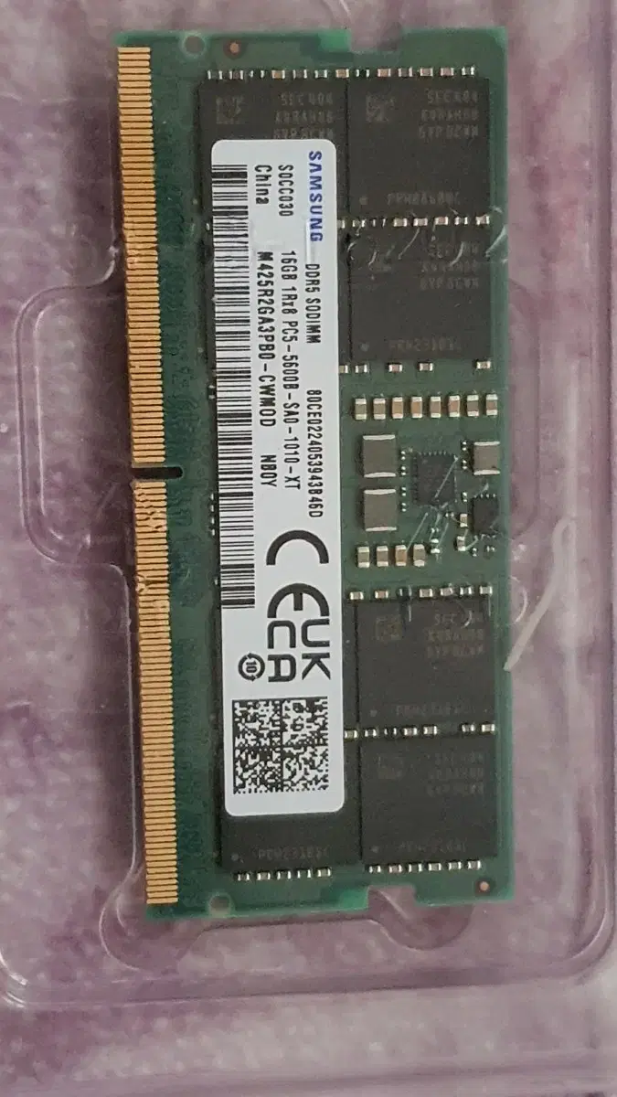 DDR5-5600  16GB 노트북용