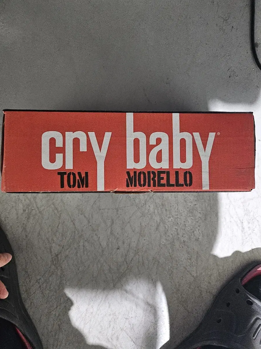 cry baby 와우페달 기카이펙터 톰모렐로