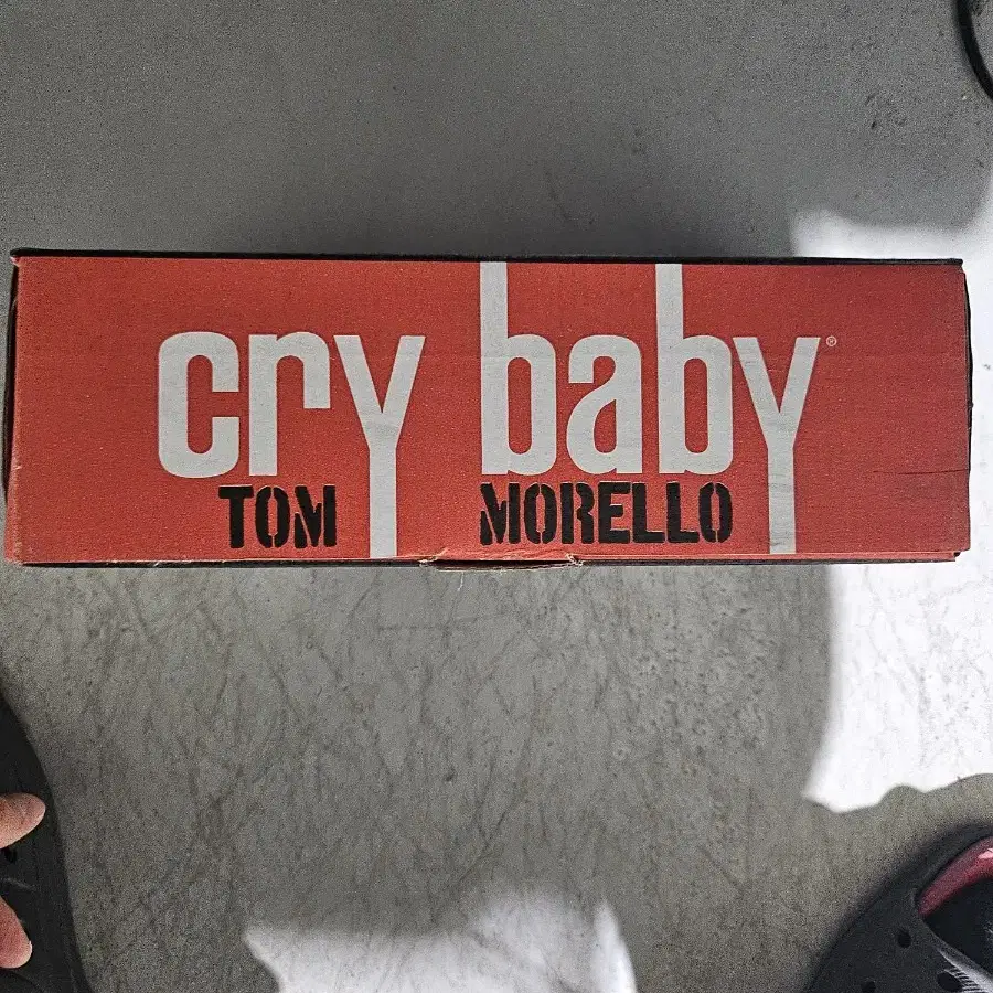 cry baby 와우페달 기타이펙터 톰모렐로