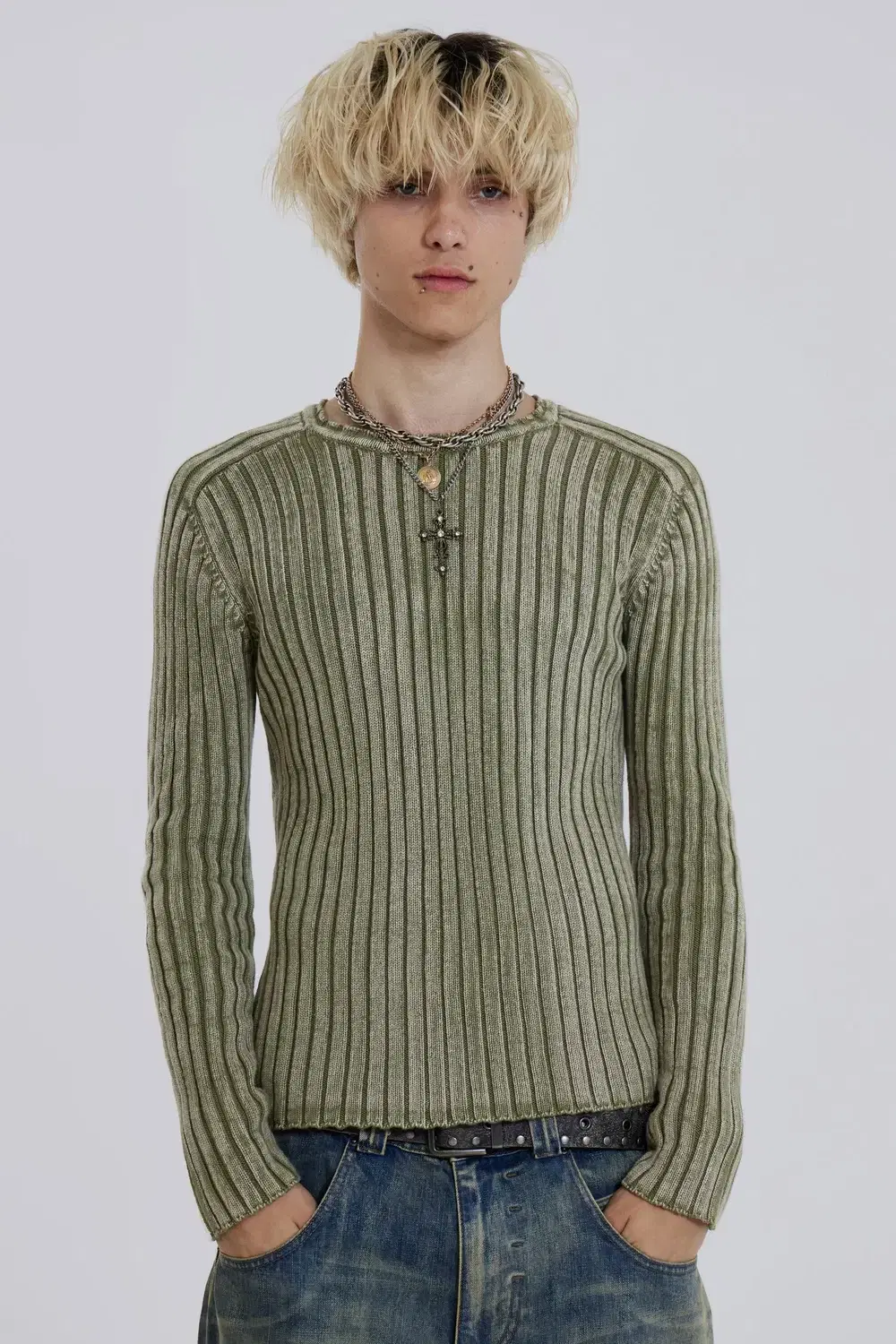 jaded london Green Vault Knit 제이디드 런던