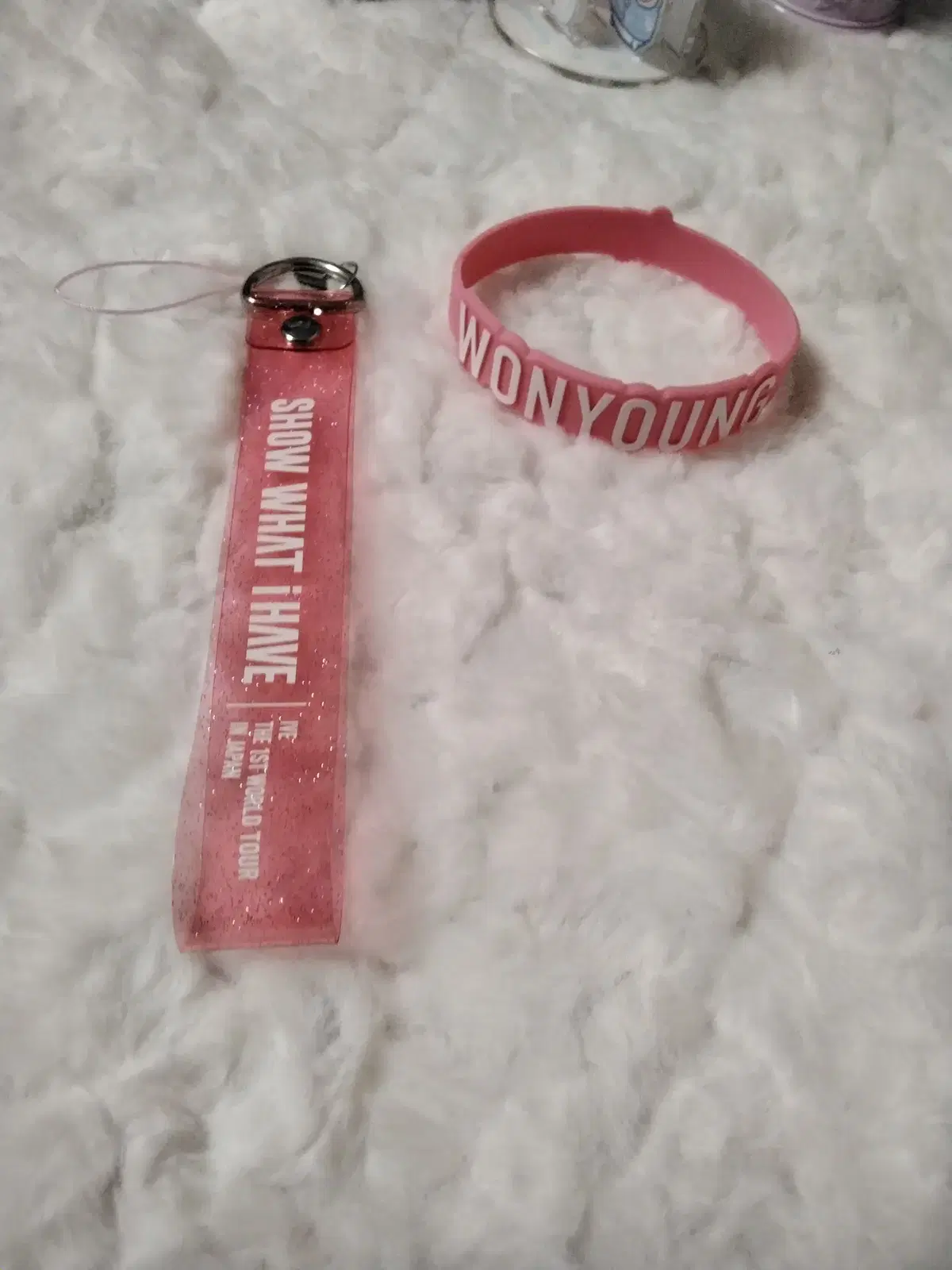 Rare Japanese items ive wonyoung lightstick Straps