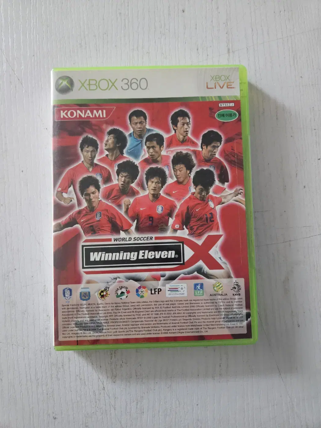 xbox360 위닝일레븐x