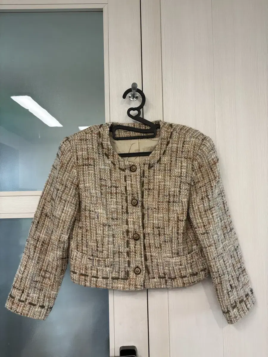 Vintage Jacket_Tweed Crop Jacket (55-66)