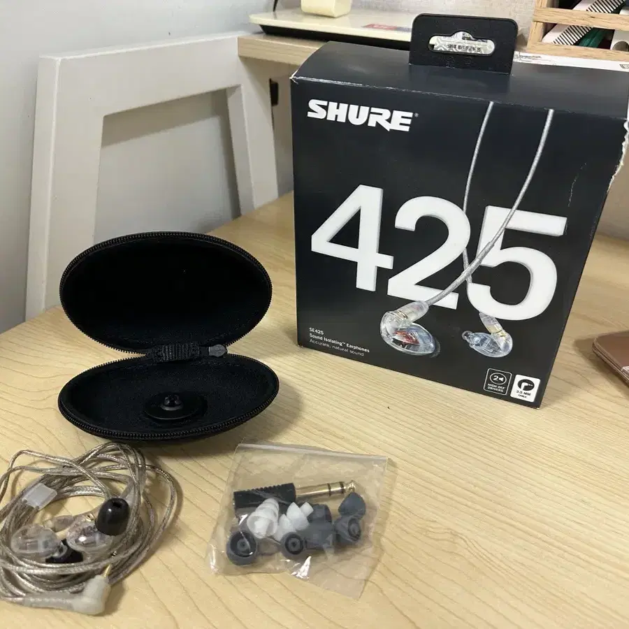 SHURE SE425 이어폰 팝니다