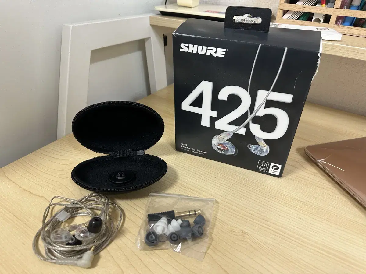 SHURE SE425 이어폰 팝니다