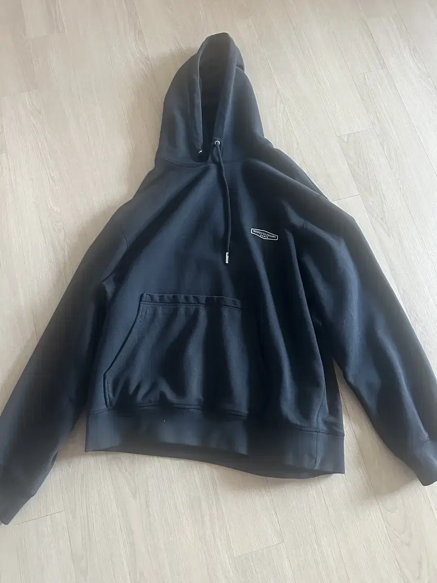 Wooyoungmi black hoodie sells!