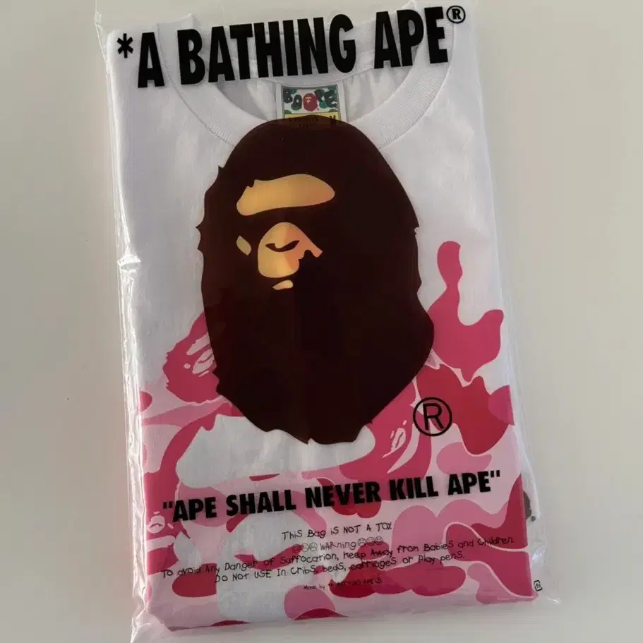 (실착횟수0) 베이프 bape 반팔