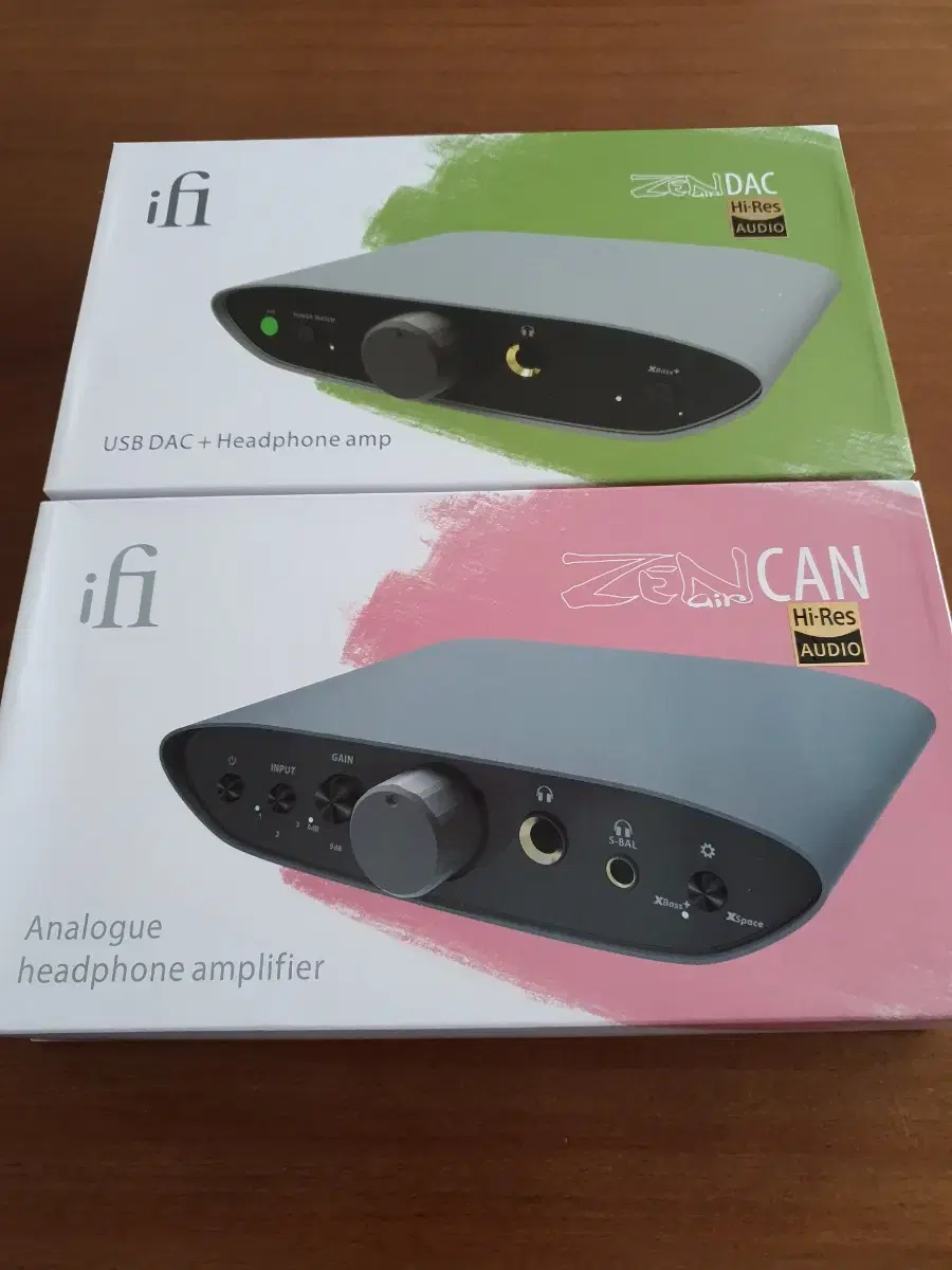 ZEN AIR DAC + ZEN AIR CAN + 어댑터 2개