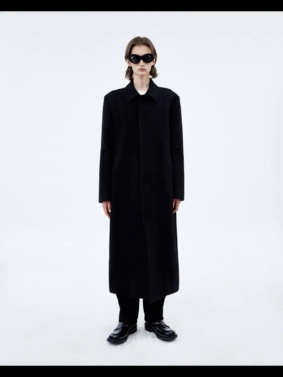 [A1] Arthur Errors 21fw Cambridge Coat noir