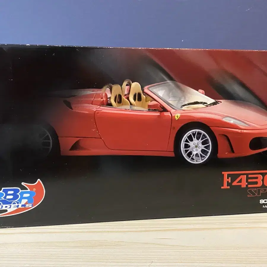 1:18 다이캐스트 bbr 페라리 f430 스파이더 팝니다