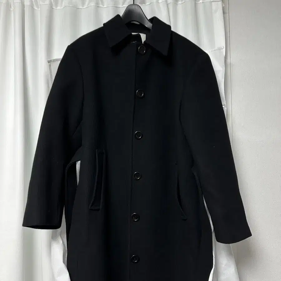 아모멘토 롱코트 single breasted maxi long coat