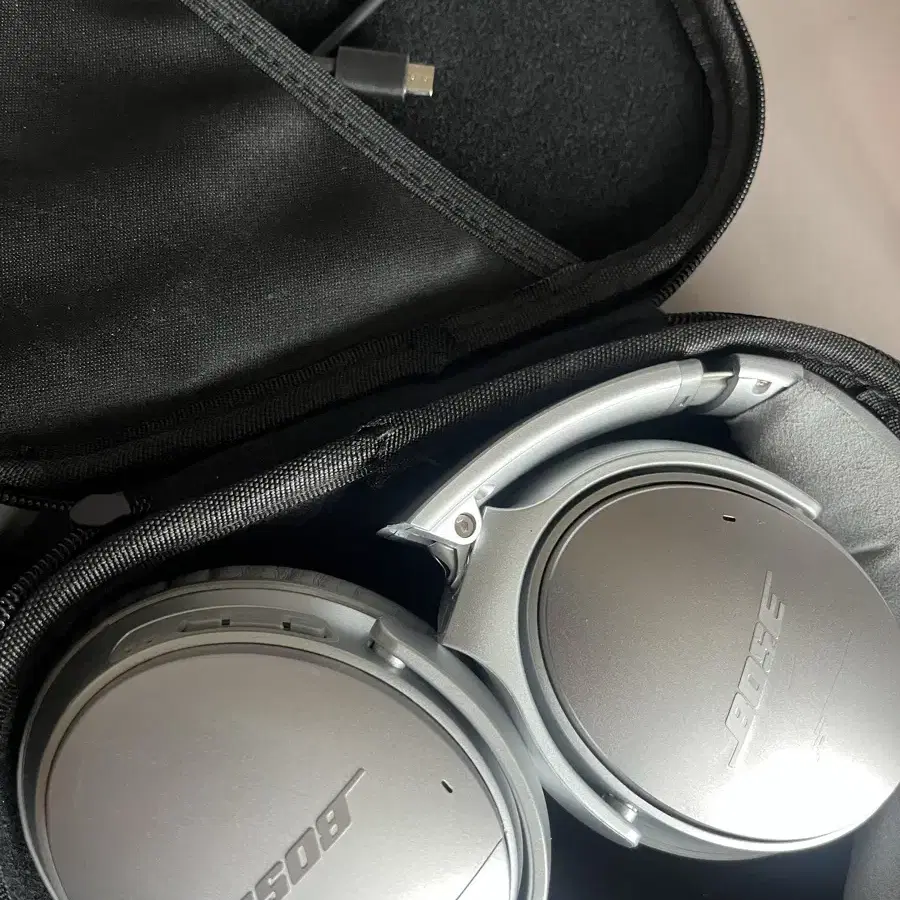 보스 헤드셋 헤드폰 BOSE QC35 2세대 실버