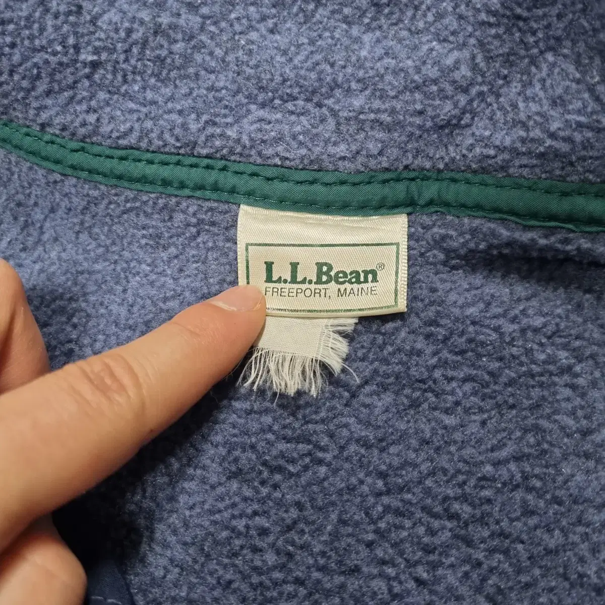 90s 빈티지 ll.bean 엘엘빈 신칠라 후리스 - XL  아웃도어