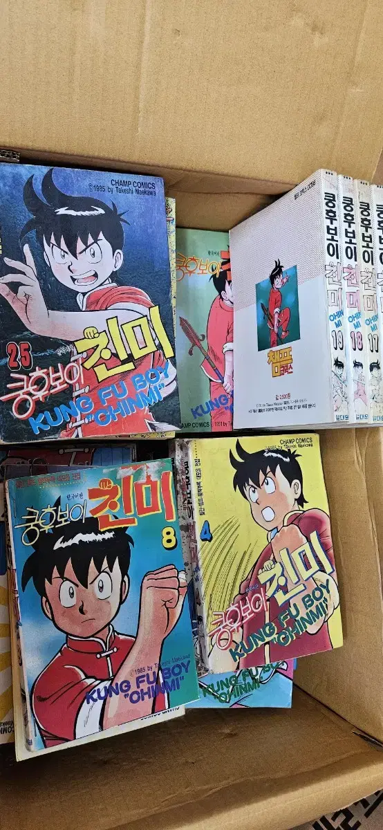 Kung Fu Candidate Chinmi 1-35Complete Comics