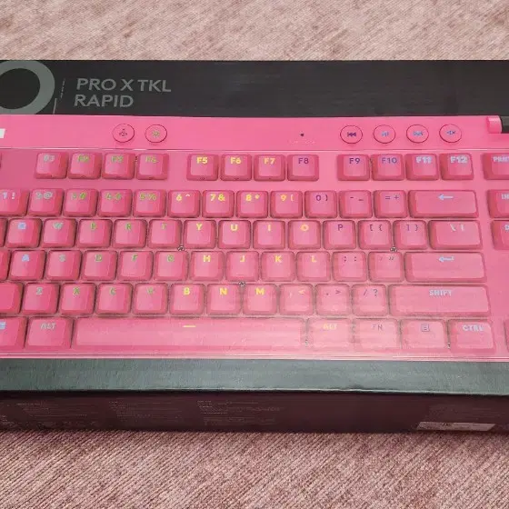 로지텍 G PRO X TKL RAPID 래피드 게이밍 기계식 키보드