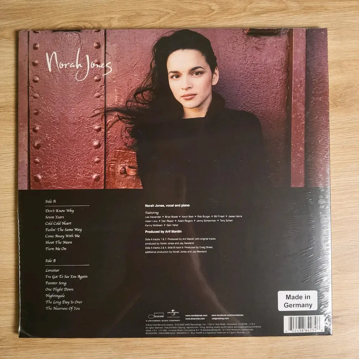 Norah Jones 노라 존스 Come Away With Me LP