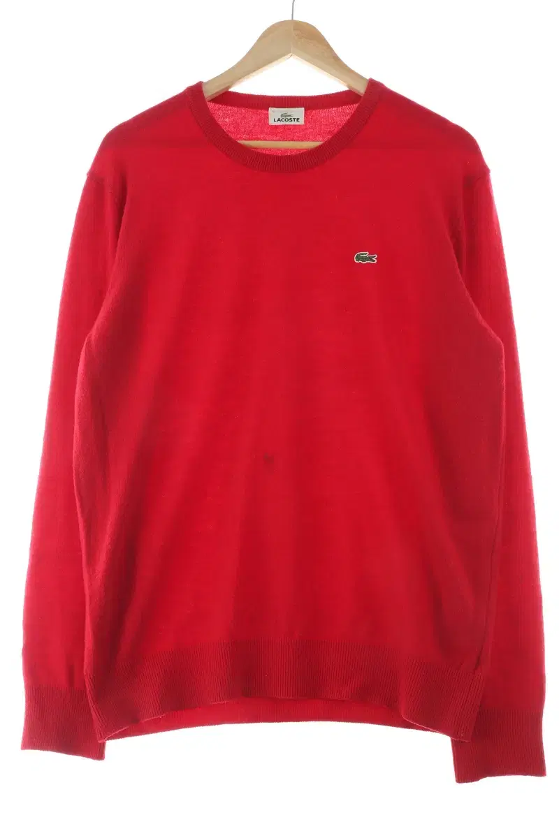 (XL) Lacoste Knit Small Dirty Red Wool - 10BC6