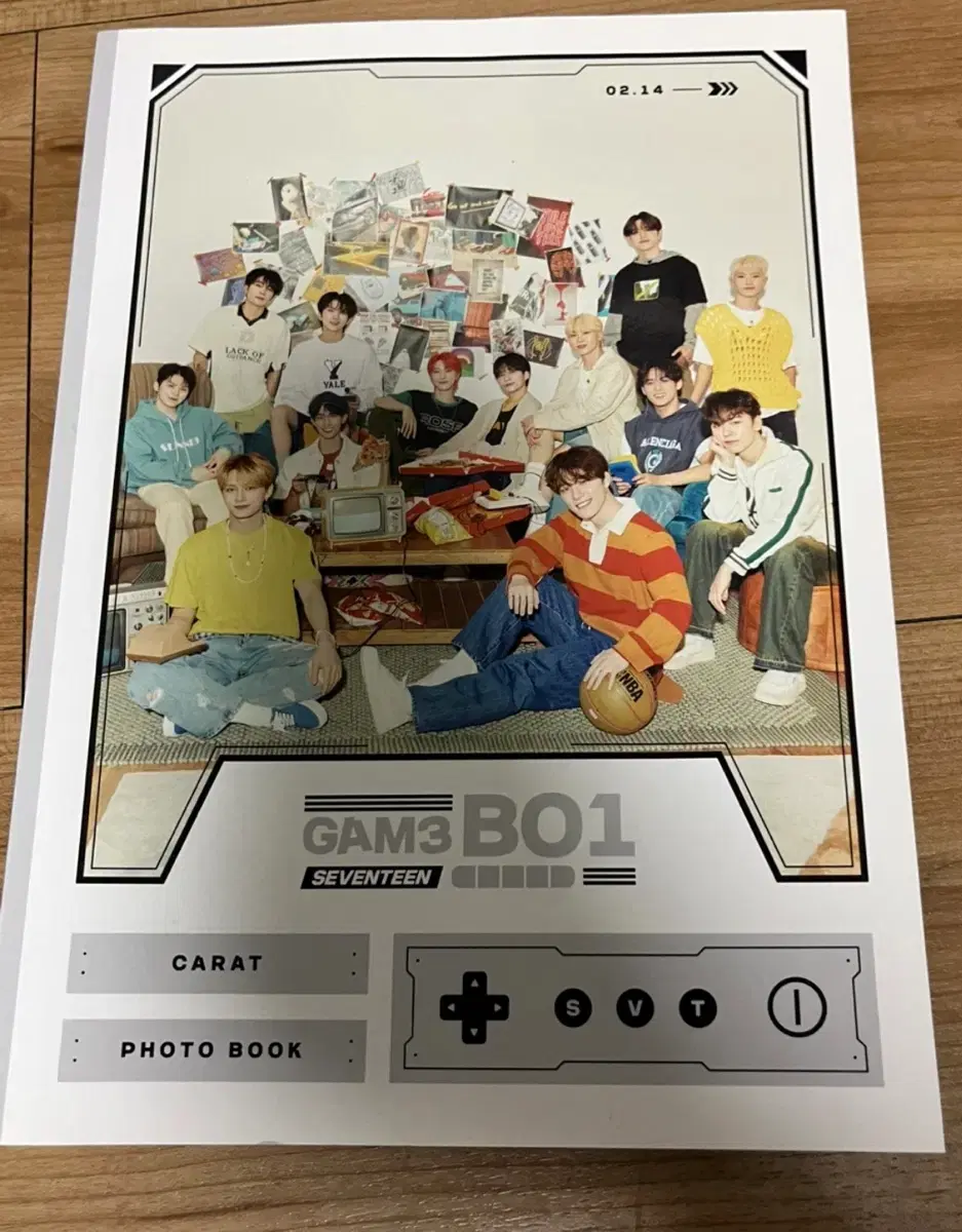 Seventeen Gameboy Membership kit photobook WTS