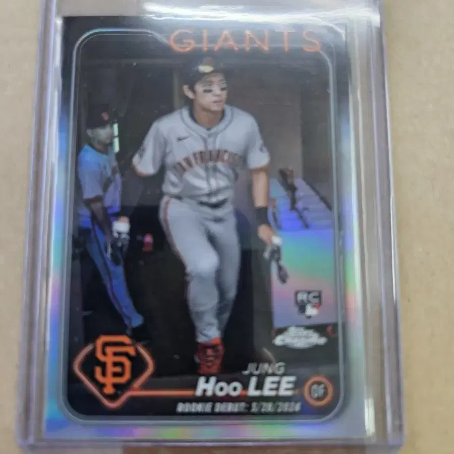 이정후 2024 Topps Chrome 리플렉터 루키 카드