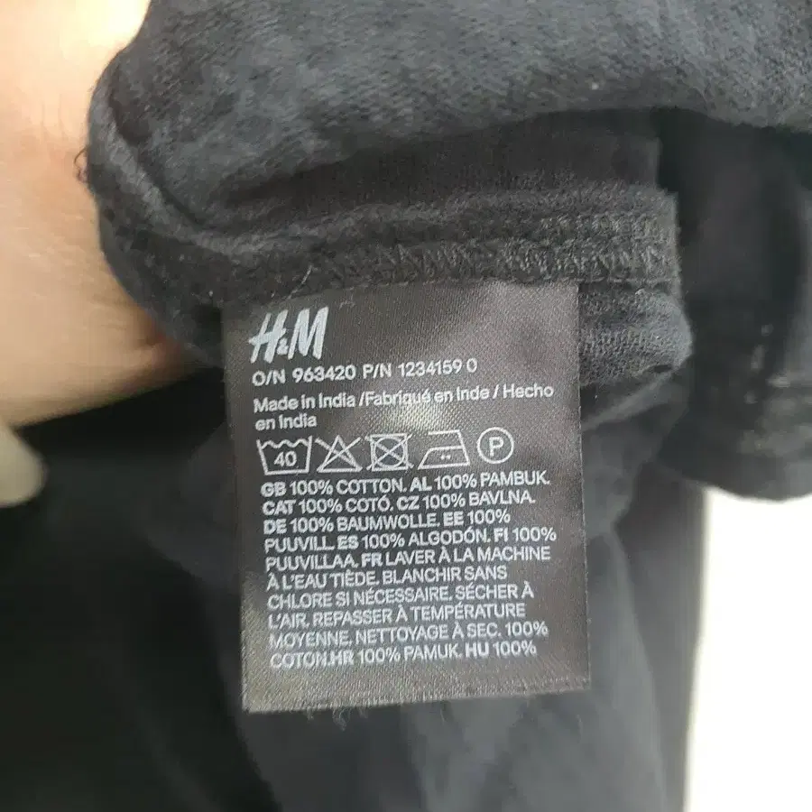 H&M 블라우스 M 사이즈  블랙