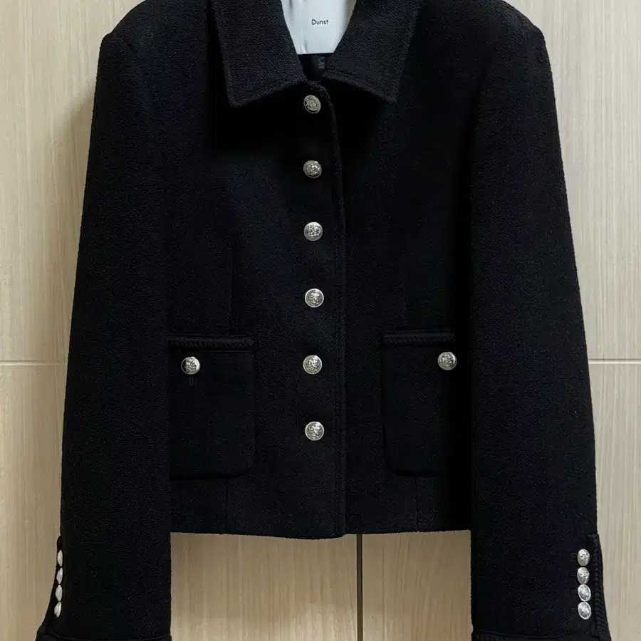 DUNST던스트 CLASSIC TWEED COLLAR JACKET[S]