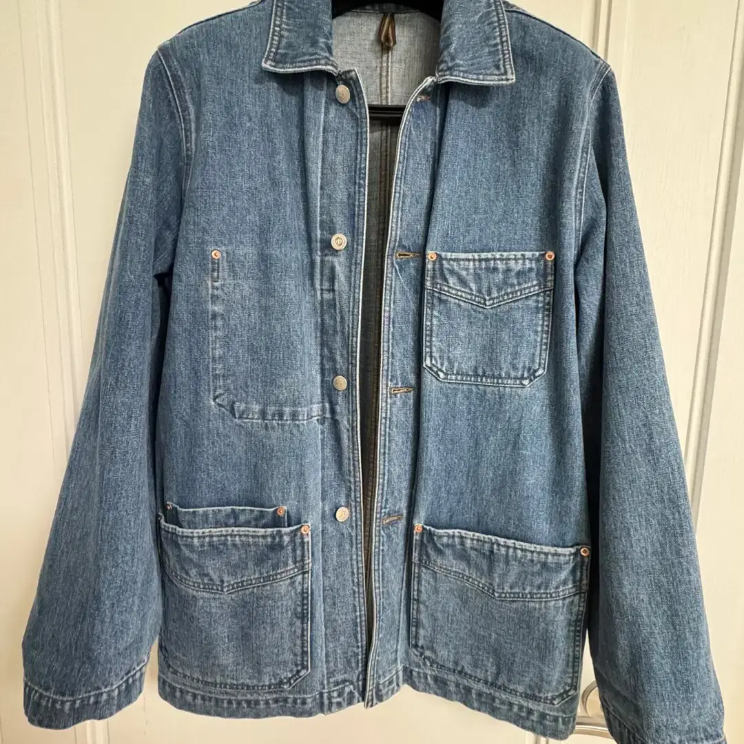 드레익스(Drake's) Denim Chore Jacket 42