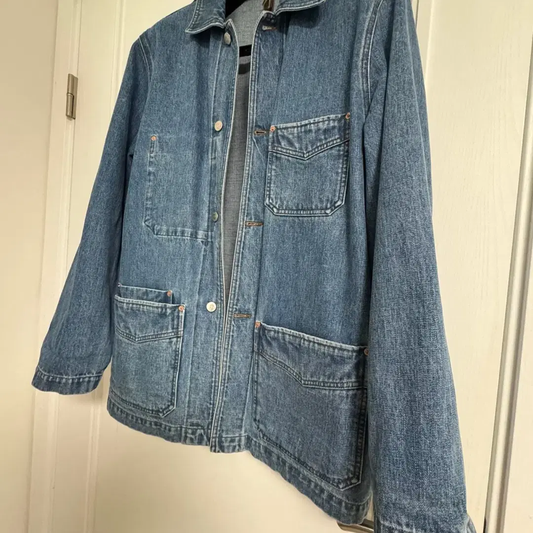 드레익스(Drake's) Denim Chore Jacket 42