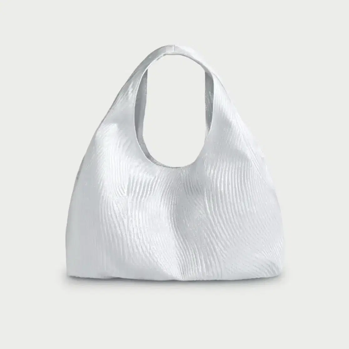 PICEA(피시아) Draped Mini Bag  [Siver]