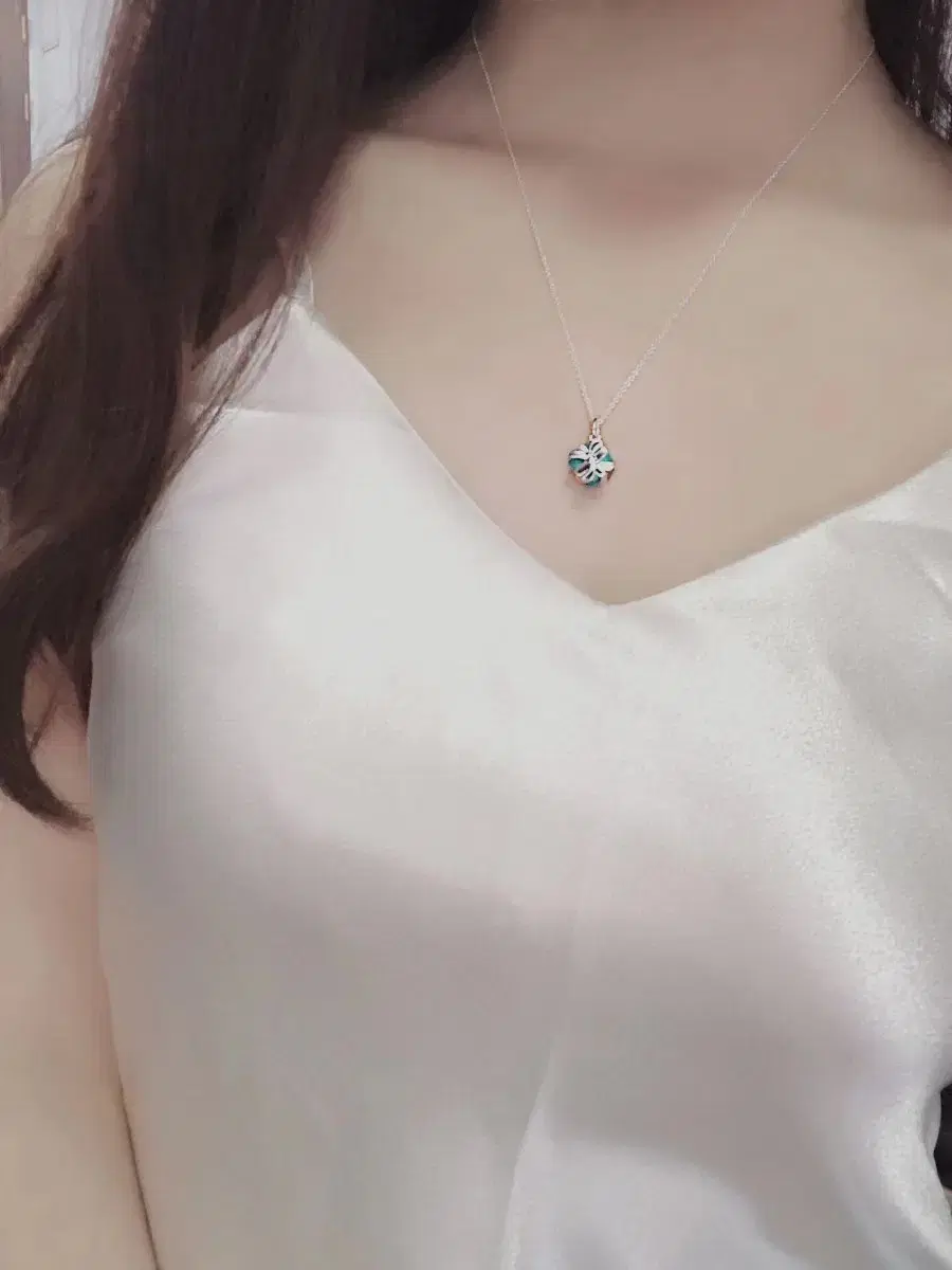 Tiffany티파니 여사 목걸이 정품