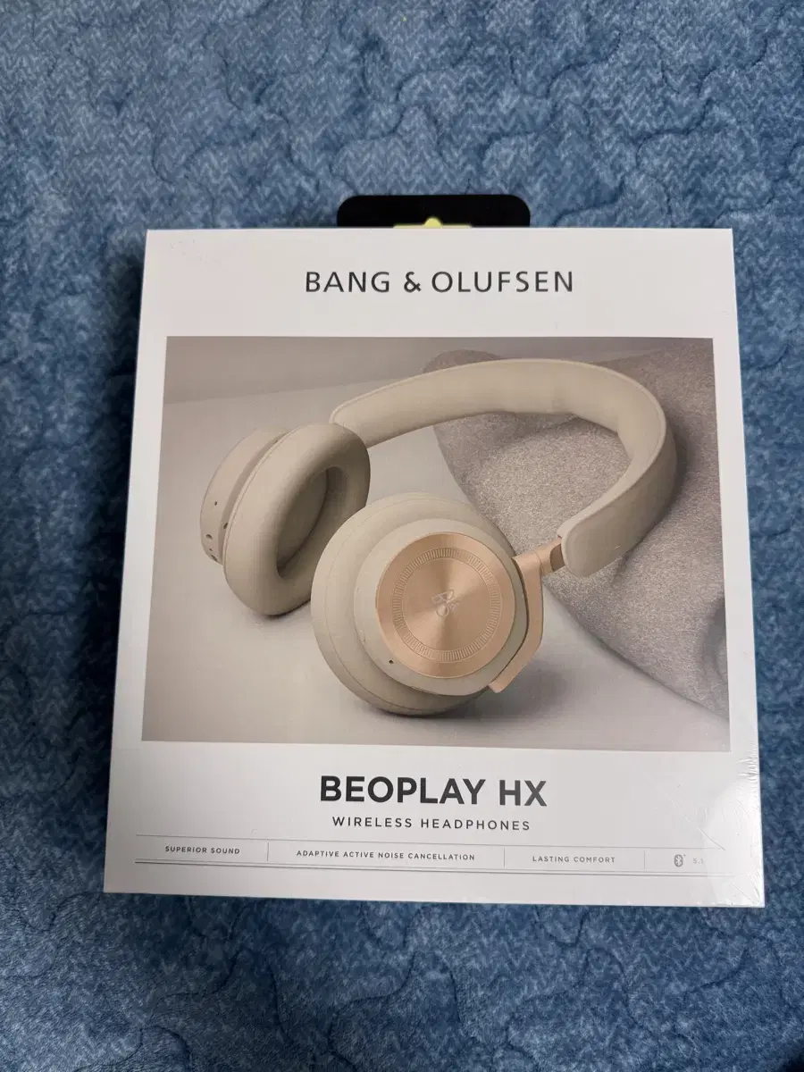 뱅앤올룹슨 HX (Beoplay HX) Gold 블루투스 무선 헤드폰