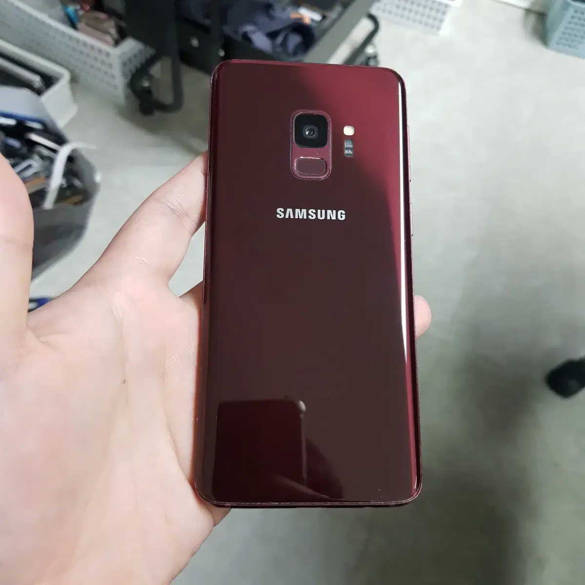 갤럭시S9 G960 LG 버건디 64GB 15만 93102 수원