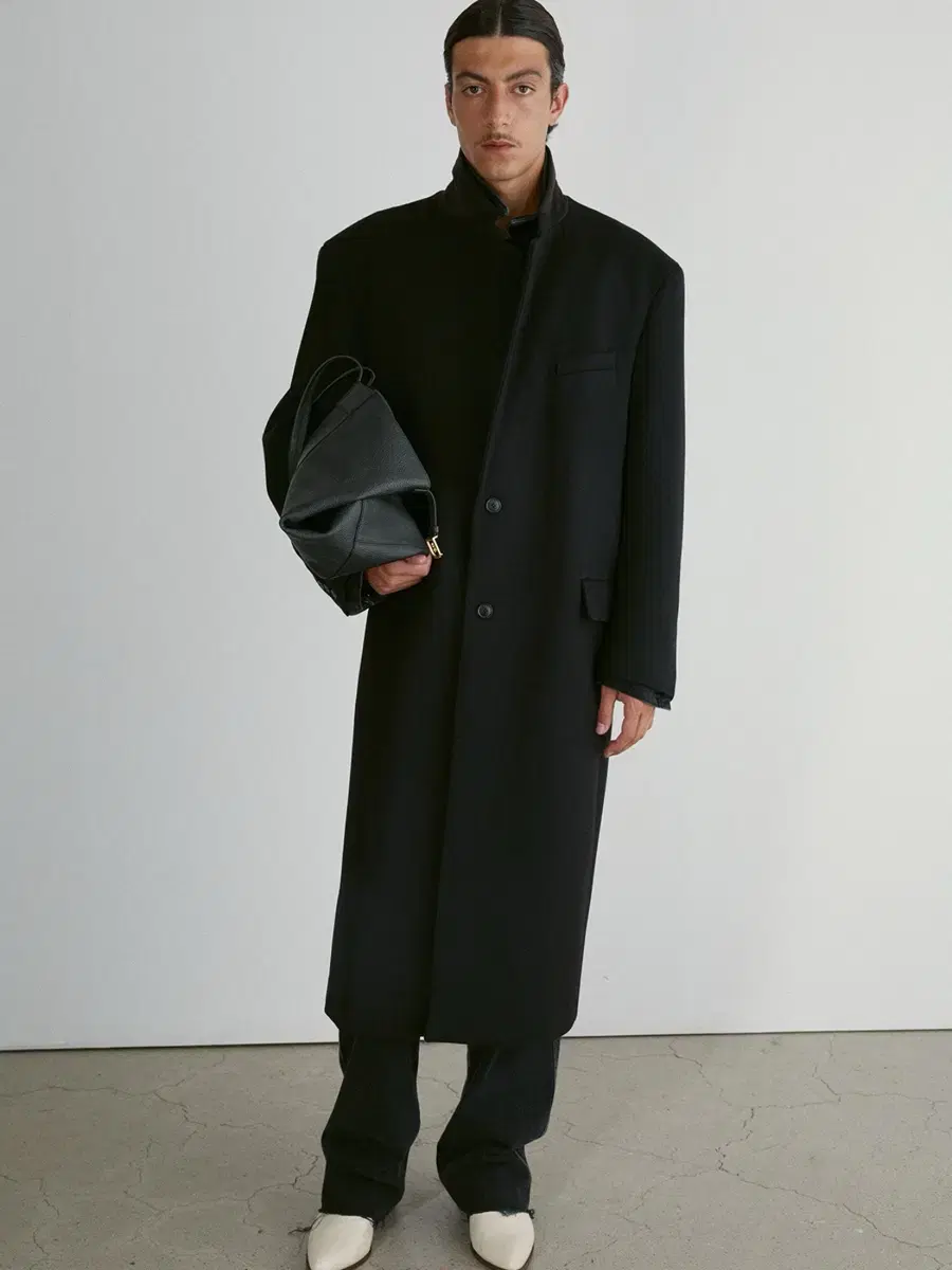 렉토 24fw 타스마니아 울 코트 L tasmania coat