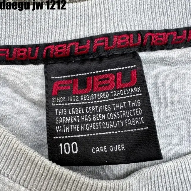 100-105 FUBU MTM 후부 맨투맨