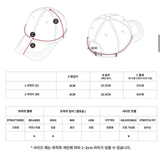 우알롱 시그니처볼캡 더스티핑크 s사이즈