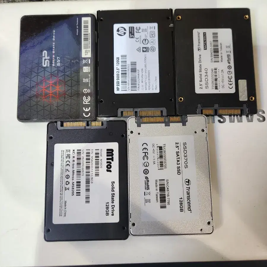 ssd<146>ssd120g 5개묶음