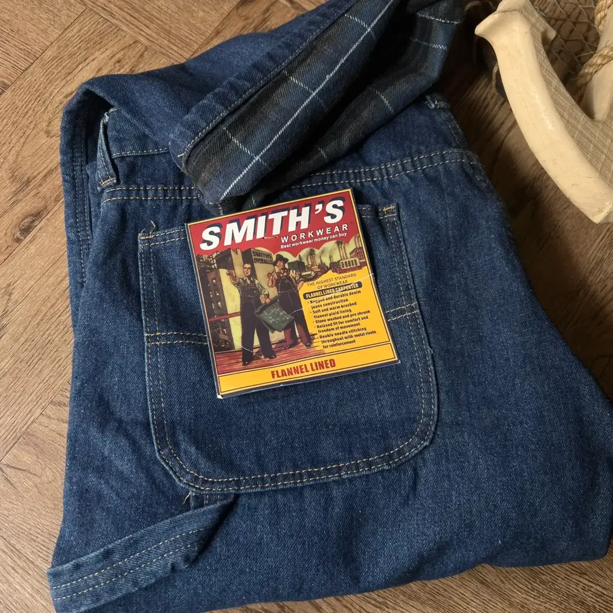 [40]데드스탁 SMITH'S USA 카펜터 워크 데님 팬츠