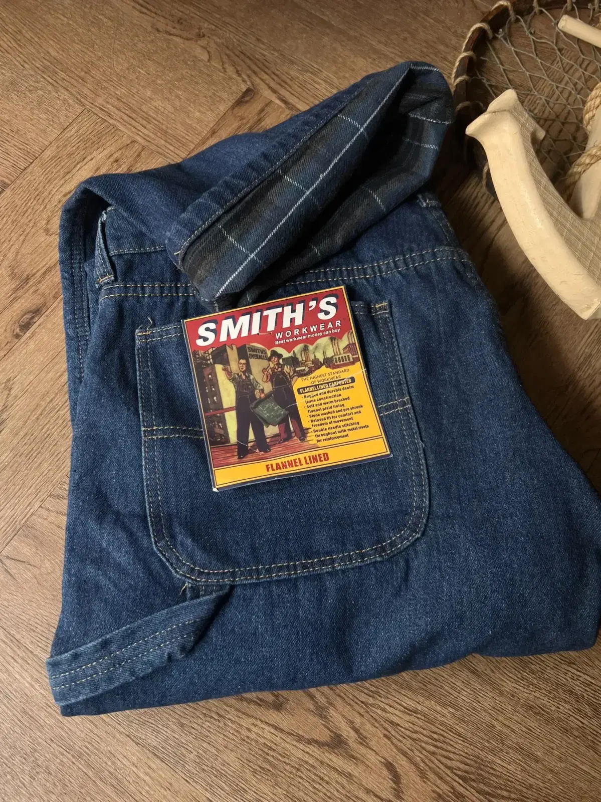 [40]데드스탁 SMITH'S USA 카펜터 워크 데님 팬츠