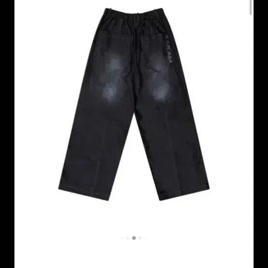 Aakam 아캄 sprayed denim pants 바지