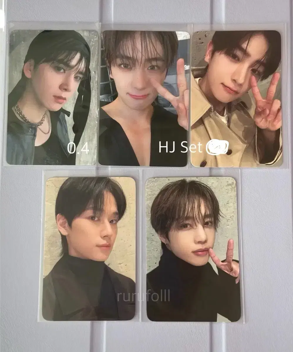 The Boyz younghoon hyunjae juyeon sunwoo photocard unreleased photocard Trigger with muu Photoshop