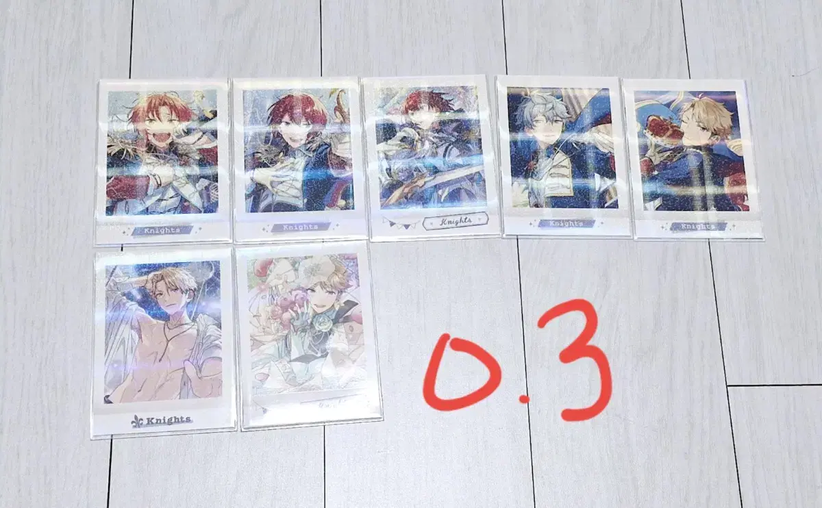 Anstar Ensemble Stars Knights Pasha Pashotz bulk sell Sena Tsukasa Leoarashi