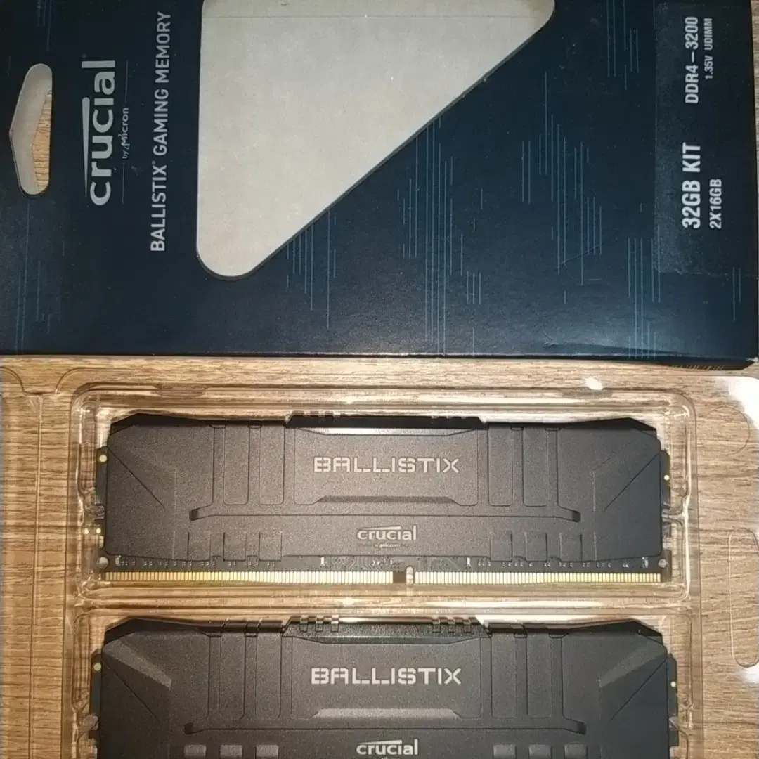 크루셜 BALLISTIX (DDR4 램) 16GB X 2 (32GB)