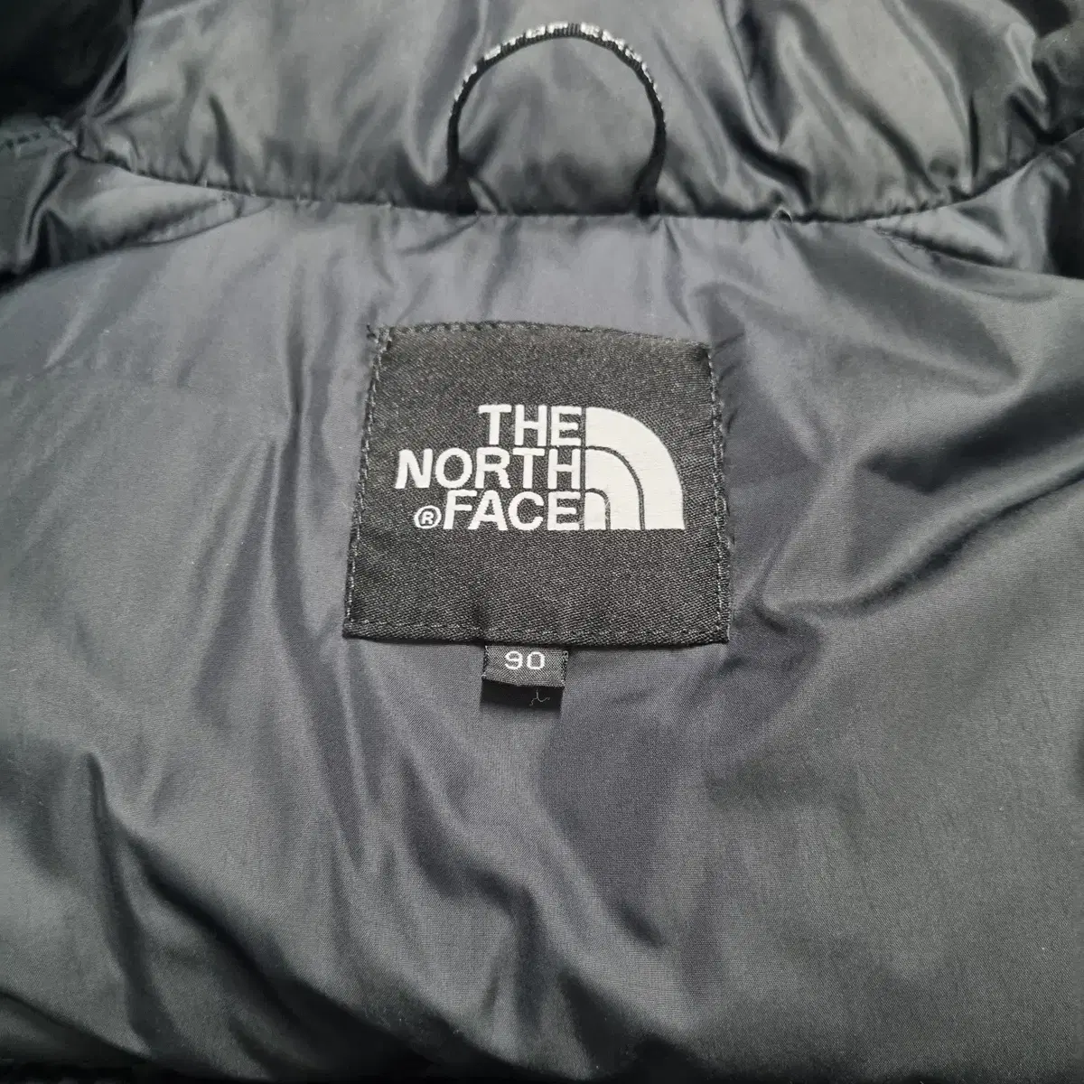 구형 노스페이스 눕시 그레이 - 90(S)    NORTH FACE 패딩