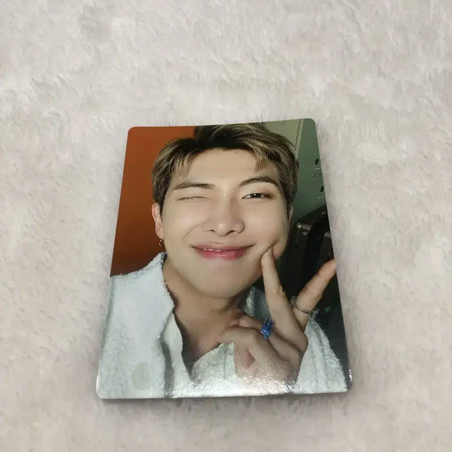 방탄 반지 포카 김남준 RM 알엠