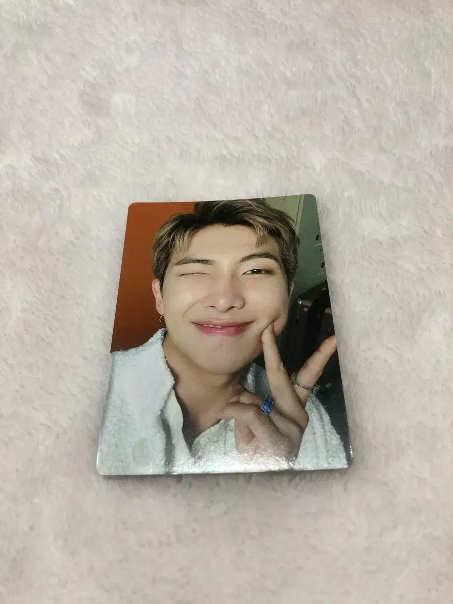 방탄 반지 포카 김남준 RM 알엠