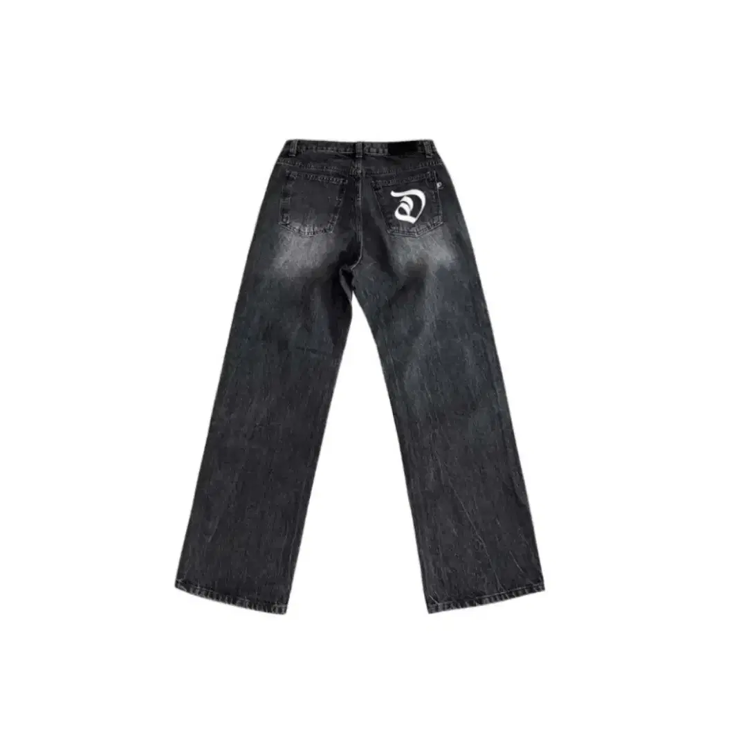 오도어 Nas raw wide denim in black 바지 청바지