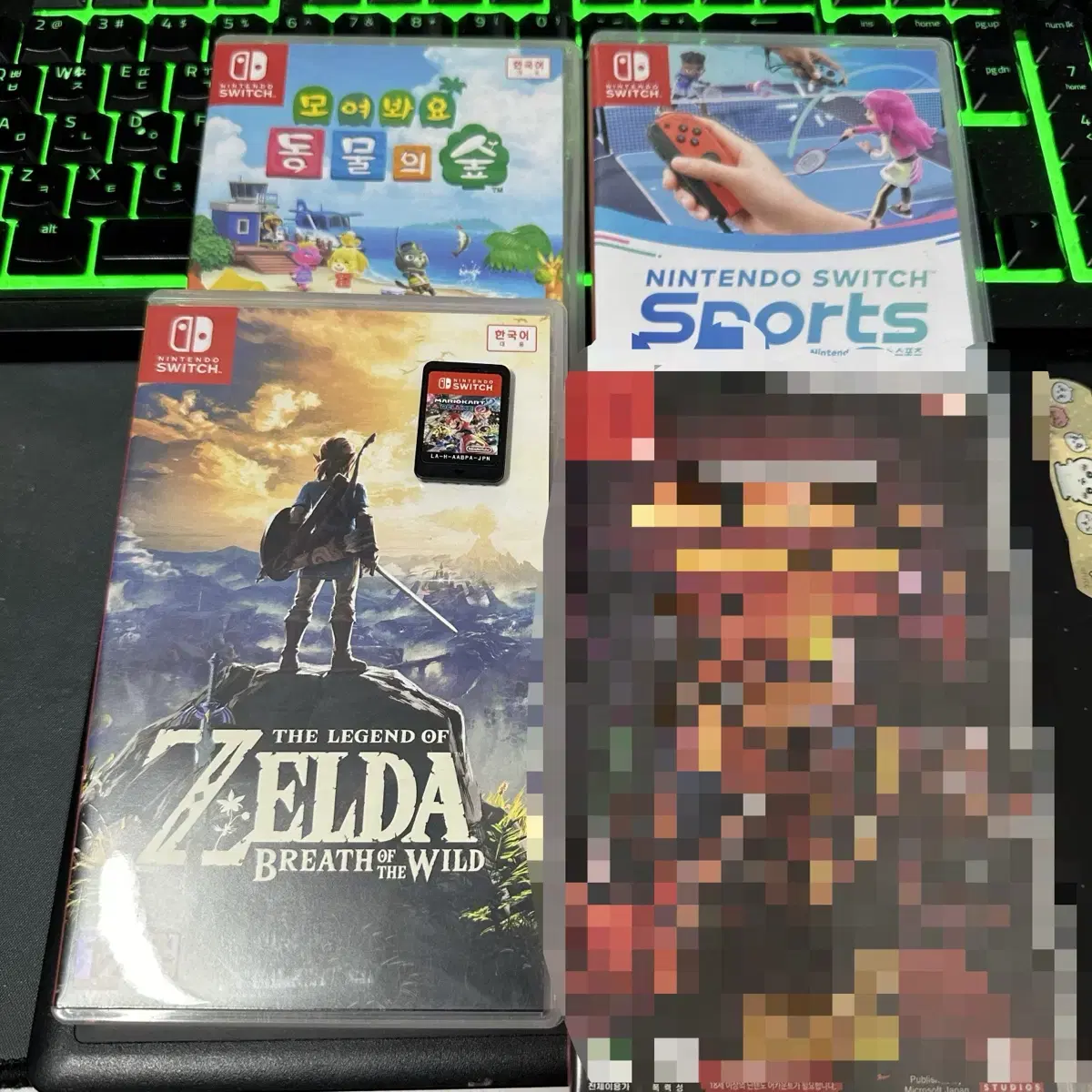 Nintendo Switch Game Chips / Animal Crossing, The Legend of Zelda